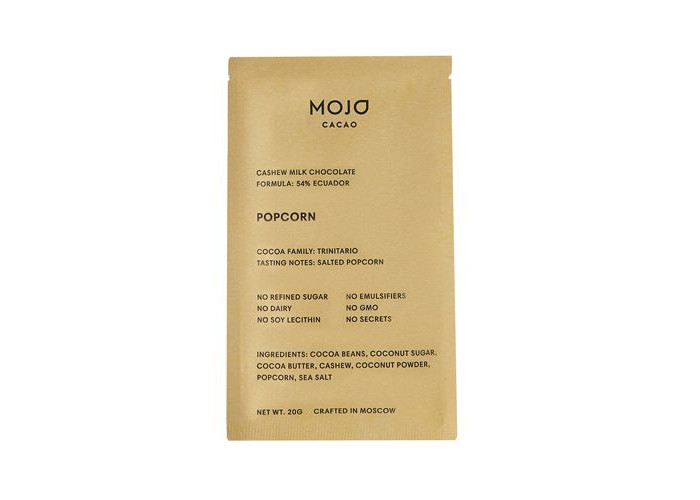  Mojo cacao   54%     Popcorn 20 