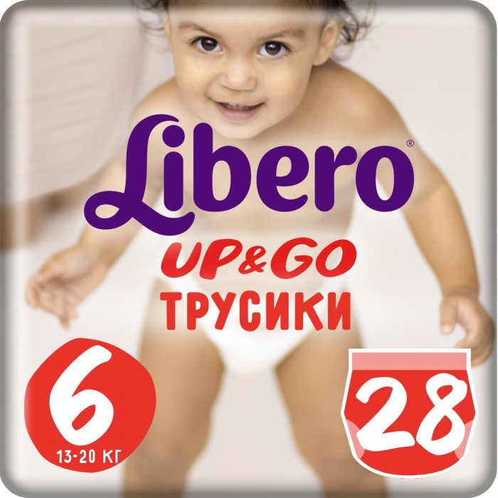  Libero - Up&Go Size 6 (13-20), 28 .