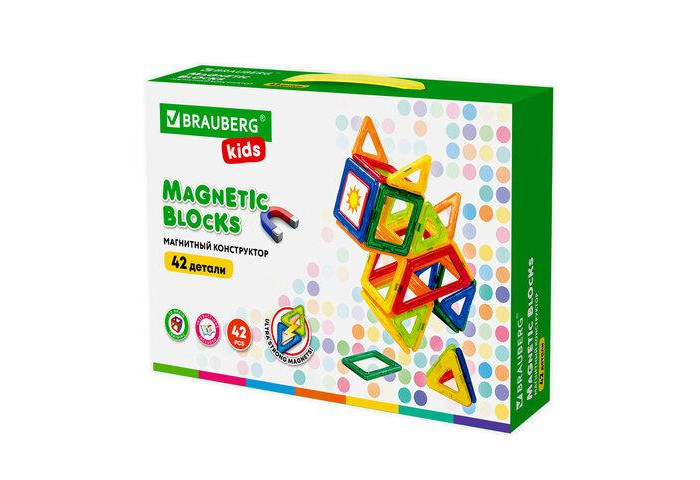  Brauberg  Big Magnetic Blocks-42 (42 )