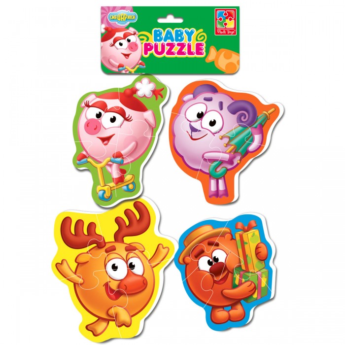  Vladi toys   Baby puzzle      (12 )