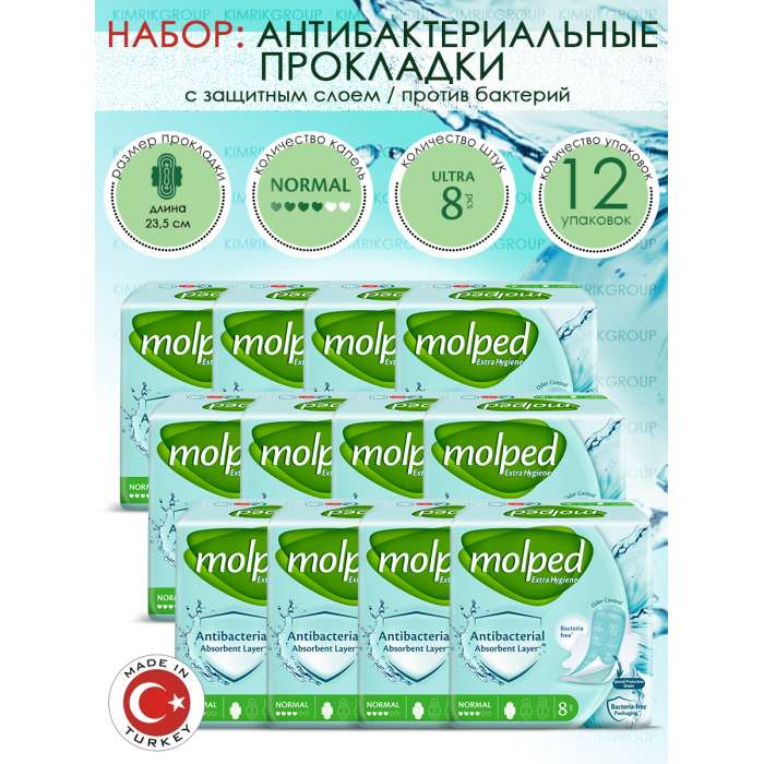  Molped    Antibac Normal 8 . 12 