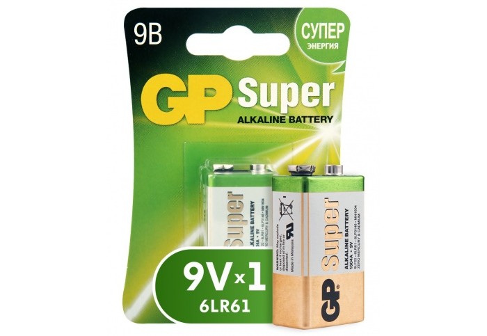  GP  Super Alkaline 1604 (LR) (, 9V)