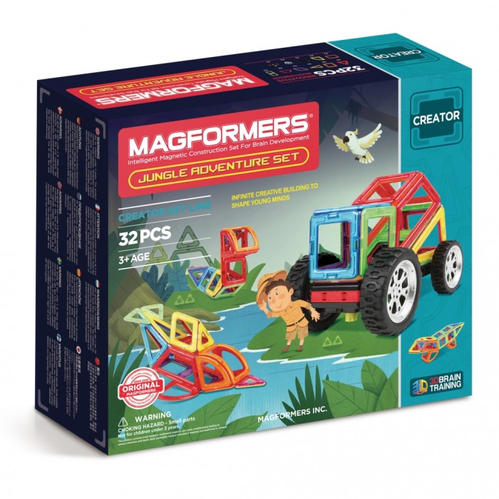  Magformers  Adventure Jungle 32 set