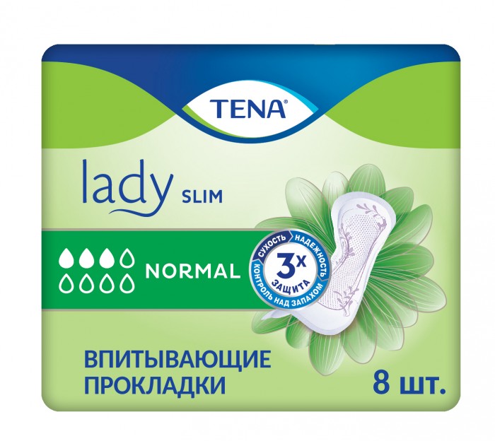  Tena   Slim Normal 8 .