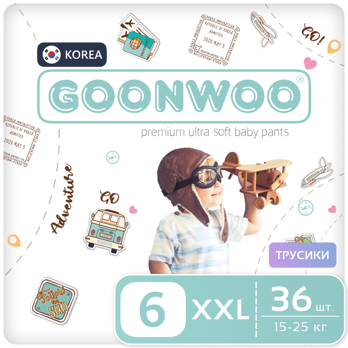  Goonwoo - 6/XXL (15-25 ) 36 .