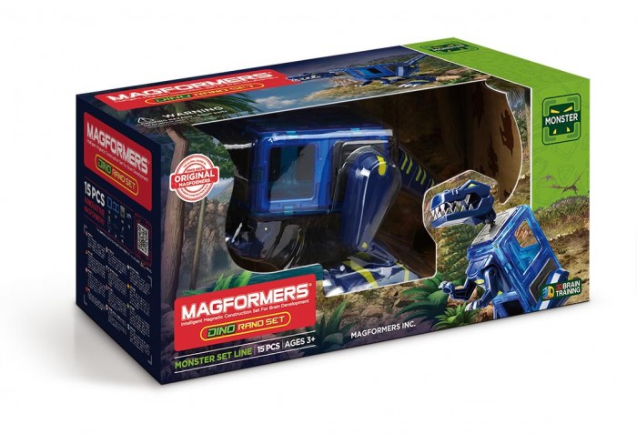  Magformers  Dino Rano set (15 )