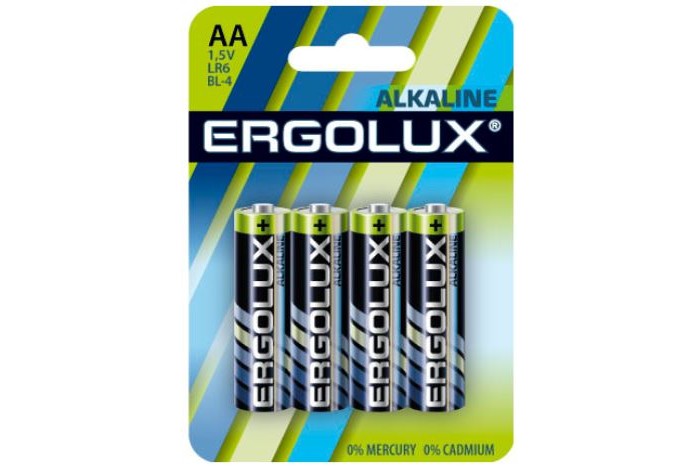  Ergolux  Alkaline BL-4 (AA - LR6, 1.5)