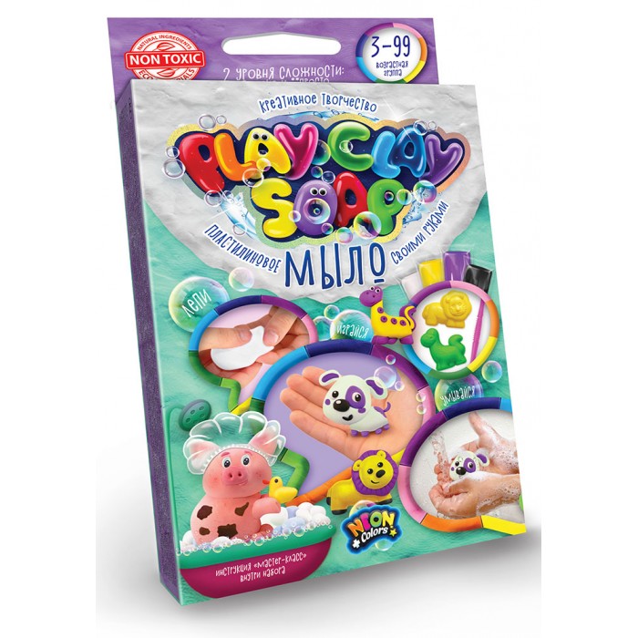  Danko Toys     Play Clay Soap 4  65 