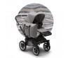  Bugaboo  Donkey 2   duo fabric set complete Mineral - Bugaboo  Donkey 2   duo fabric set complete Mineral