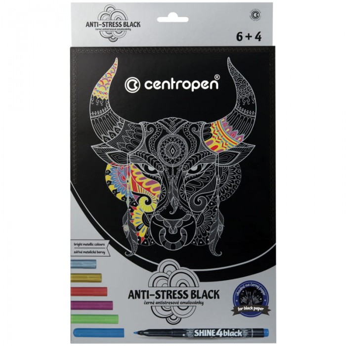 Centropen    Anti-Stress Black 4   