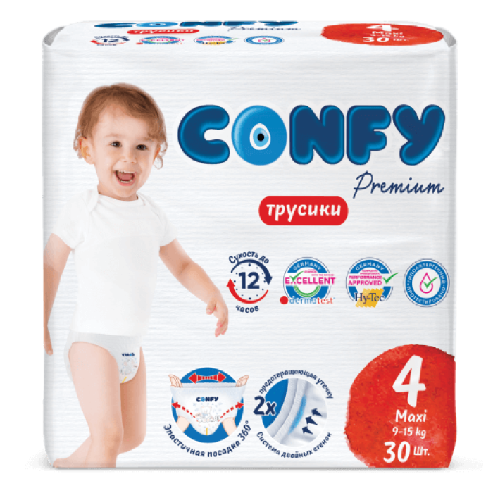  Confy -  Premium Maxi .4 (9-15 ) 30 .