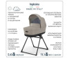  Inglesina Electa System Duo   Stand Up 2  1   Electa Silver - Inglesina Electa System Duo   Stand Up 2  1   Electa Silver