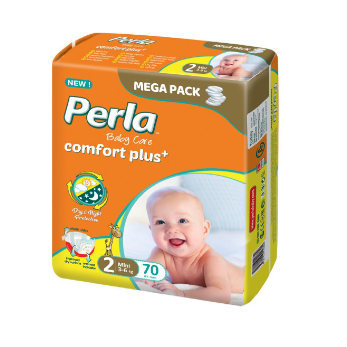  Perla Baby  Comfort Plus Mega Mini (3-6 ) 70 .