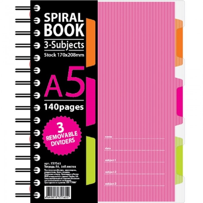  Attache - Spiral Book 5 140 