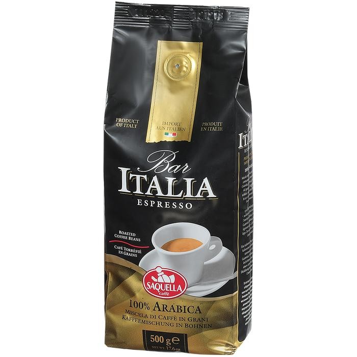  Saquella    Bar Italia Espresso 100% Arabica 500 