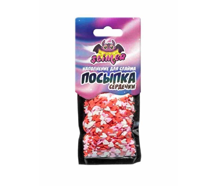 Волшебный мир Наполнение для слайма Посыпка Сердечки