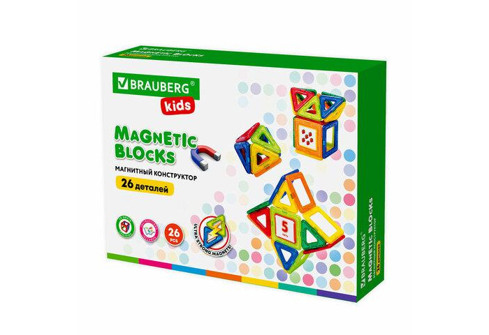  Brauberg  Magnetic Blocks-26 (26 )