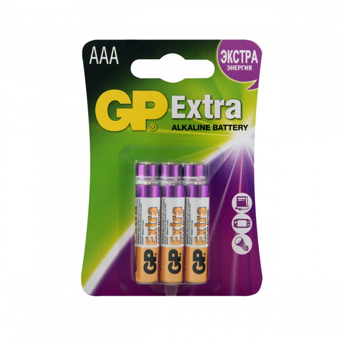  GP Batteries  AAA (LR03) 6 .