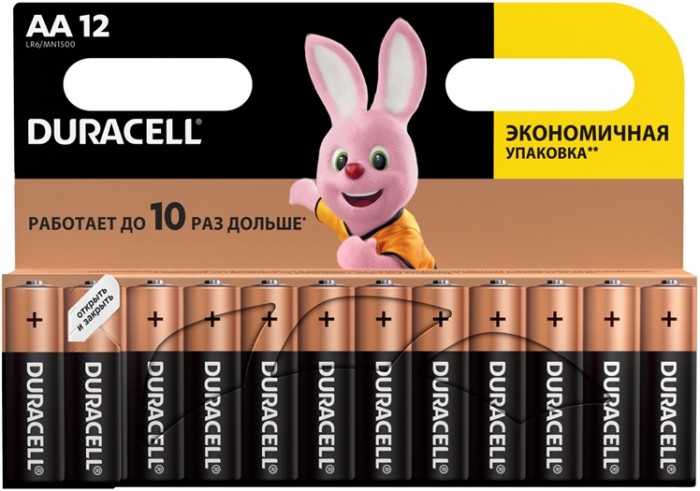  Duracell   Basic AA (LR06) 12 .