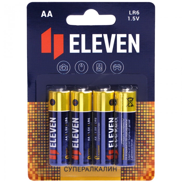  Eleven  Super AA (LR6)  4 . 301756