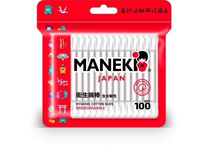  Maneki    Red      zip- 100 .