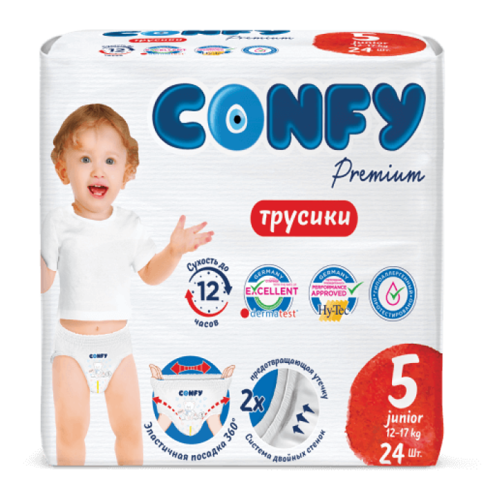  Confy -  Premium Junior .5 (12-17 ) 24 .