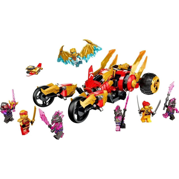  Lego Kais Golden Dragon Raider (496 )
