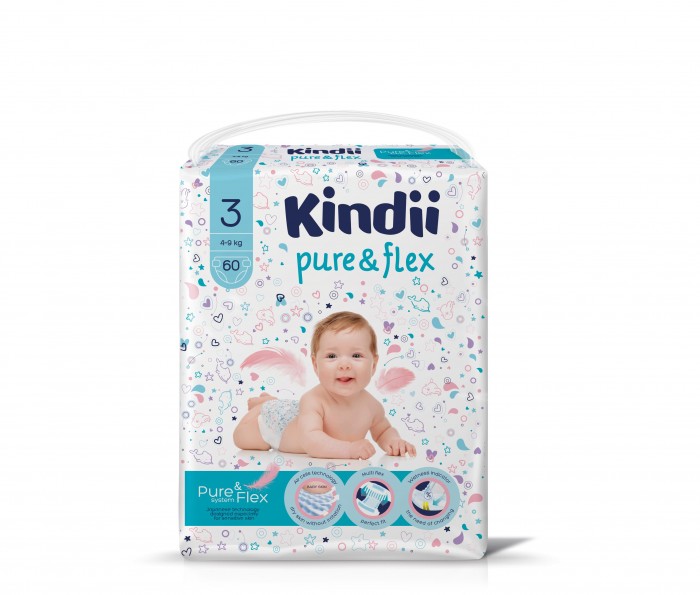  Kindii   Pure&Flex .3 M (4-9 ) 60 .