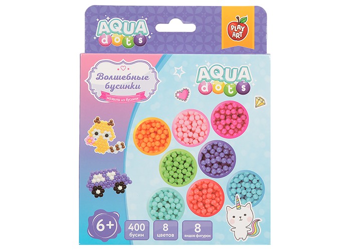  PLAY ART AQUA dots     