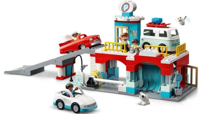  Lego Parking Garage and Car Wash (112 )