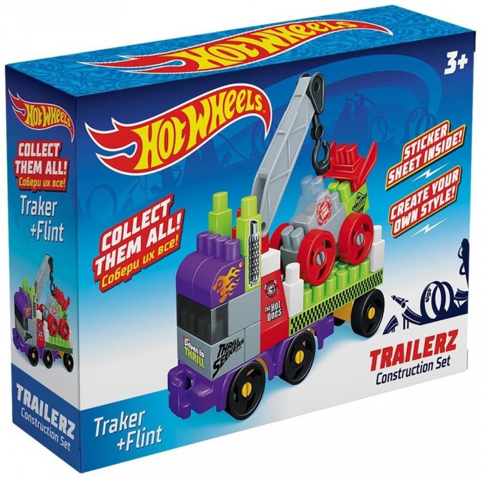  Hot Wheels Trailerz Traker + Flint (41 )