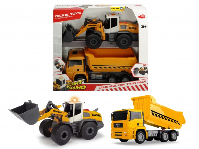  Dickie  Construction twin pack 30 