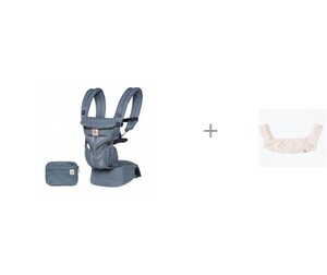 - ErgoBaby Omni 360 Cool Air Mesh   360 Bib - Oxford Blue