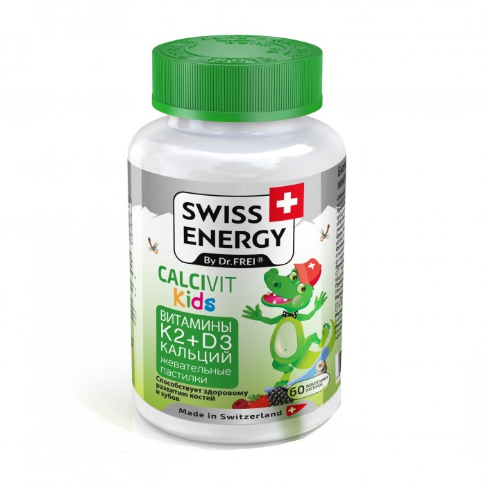  Swiss Energy Calcivit Kids   60