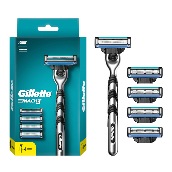  Gillette Mach3   1   + C    4 .