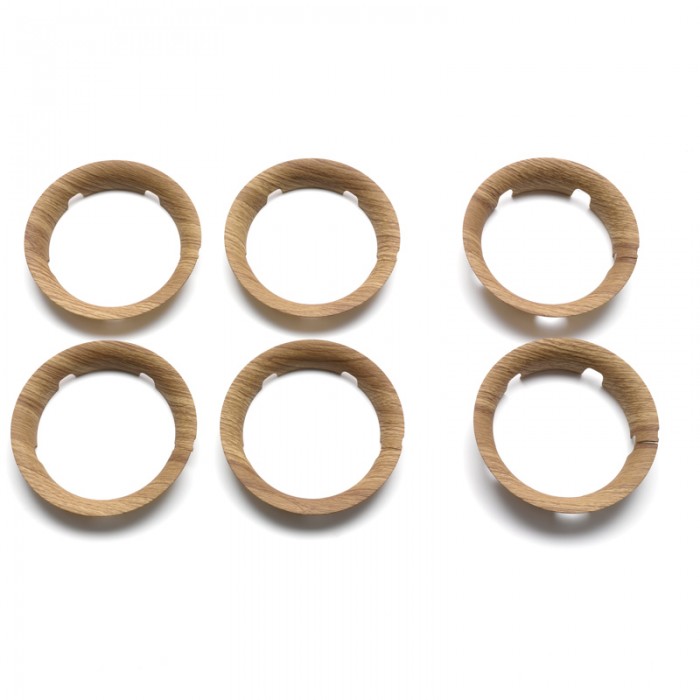  Bugaboo     Bee 5 wheel caps - Wood