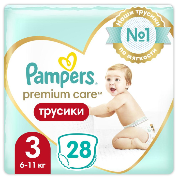  Pampers - Premium Care   3  (6-11 ) 28 .