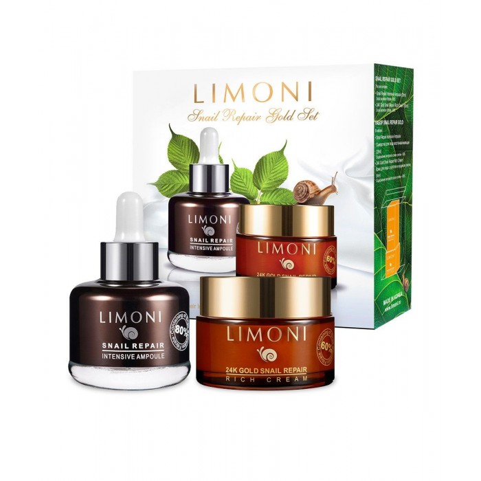  Limoni  Snail Repair Gold Set:   