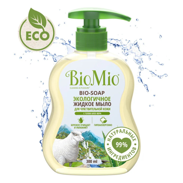  BioMio          BIO-SOAP SENSITIVE ,  , 300 