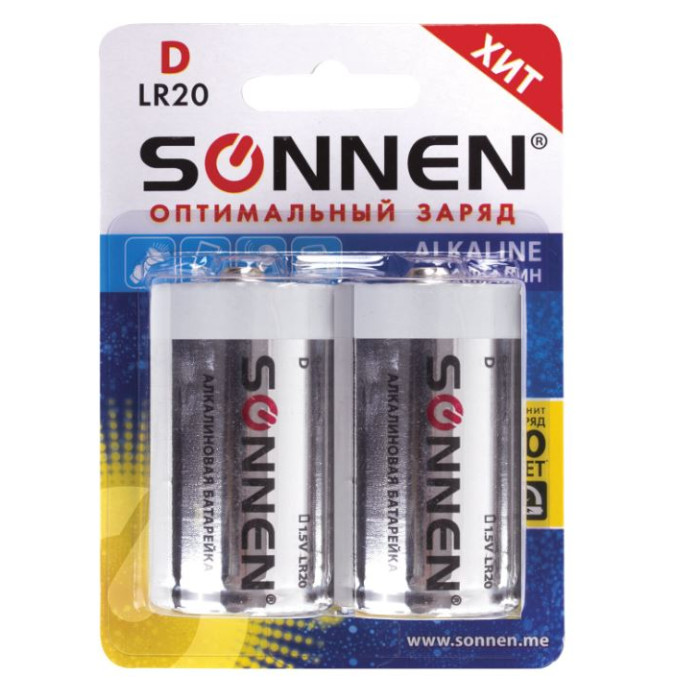  Sonnen  Alkaline  D (LR20, 13)  2 .