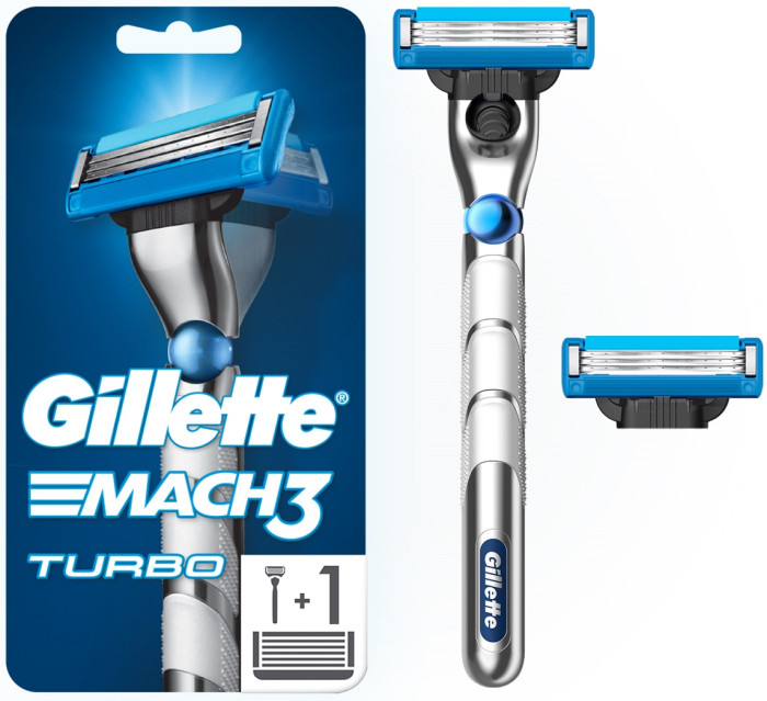  Gillette  Mach 3 Turbo  2   3 