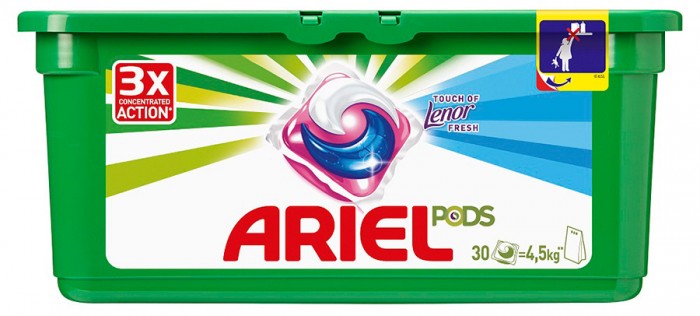  Ariel    .    Liquid Capsules Touch of Lenor Fresh 30X27