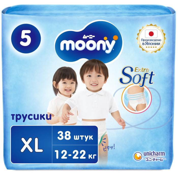  Moony   Extra Soft NEW XL (12-22 ) 38 .