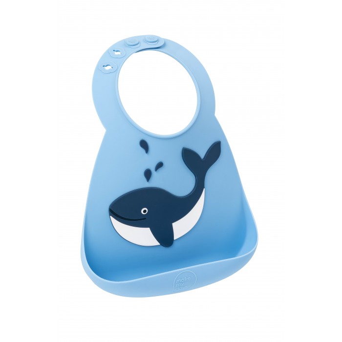  Make my day Baby Bib Whale