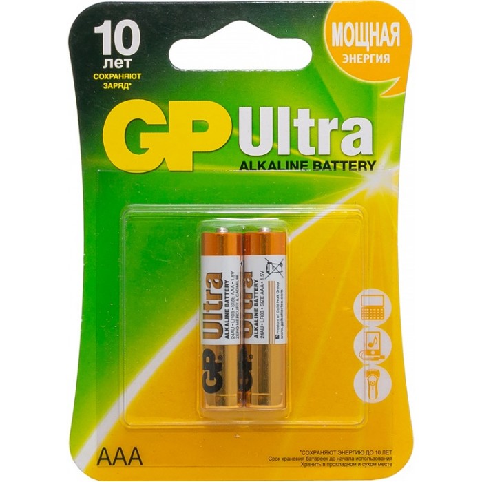  GP   Ultra AAA (LR03) 2 .