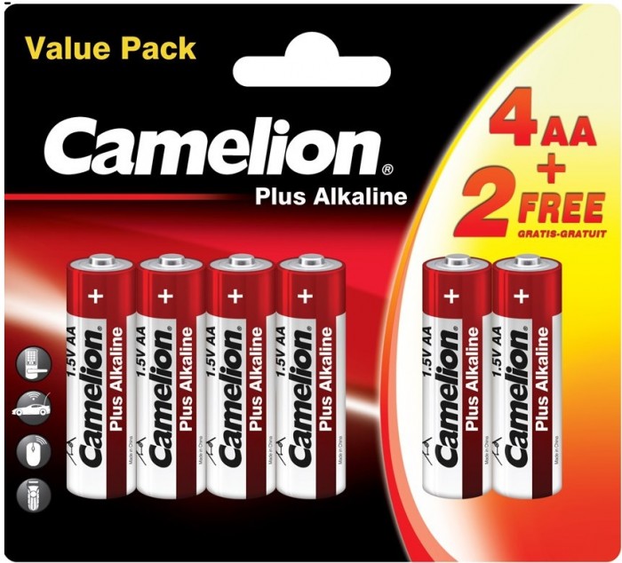  Camelion  Plus Alkaline (LR6) 6 .