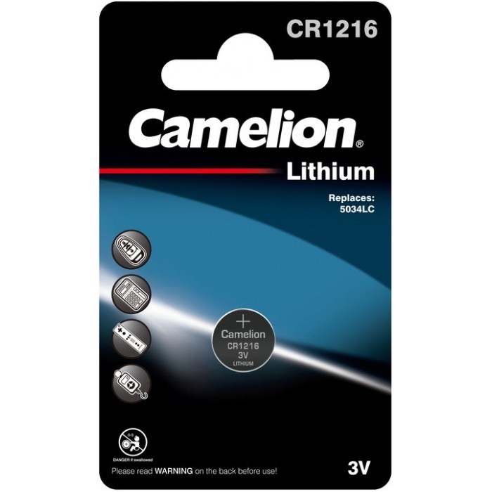 Camelion   CR1216 BL-1  3