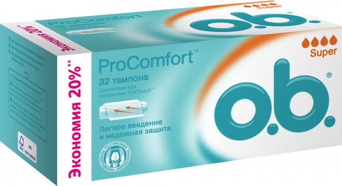  o.b.  ProComfort Super 32 .