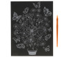  Multiart       100SCRATCHART-CLR-FLOWERS - Multiart       100SCRATCHART-CLR-FLOWERS