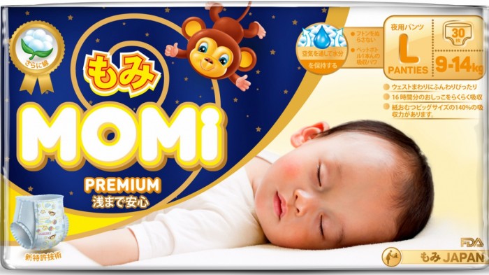  Momi Premium Night - L (9-14 ) 30 .